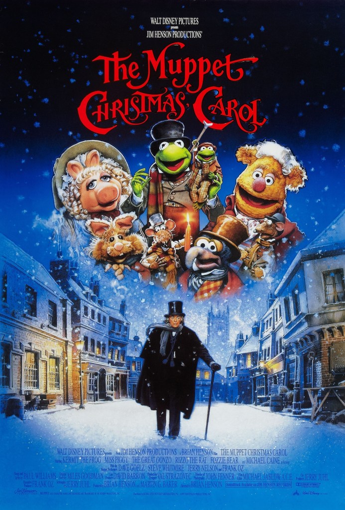 The cover poster for The Muppet Christmas Carol